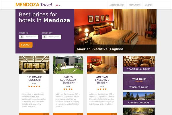 mendoza.travel site used Travels