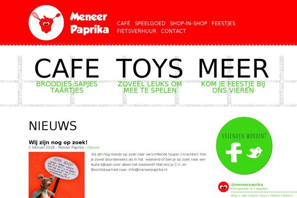 meneerpaprika.nl site used Meneerpaprika