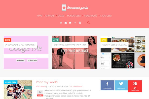 meninasgeeks.com site used Meninasgeek