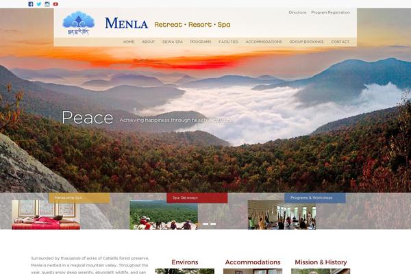 menla.org site used Menla-child
