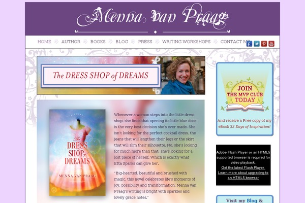 mennavanpraag.com site used Menna