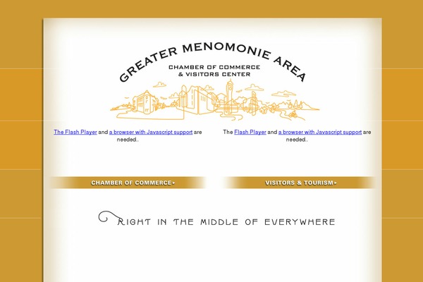 menomoniechamber.org site used Menomoniechamber-landingpage