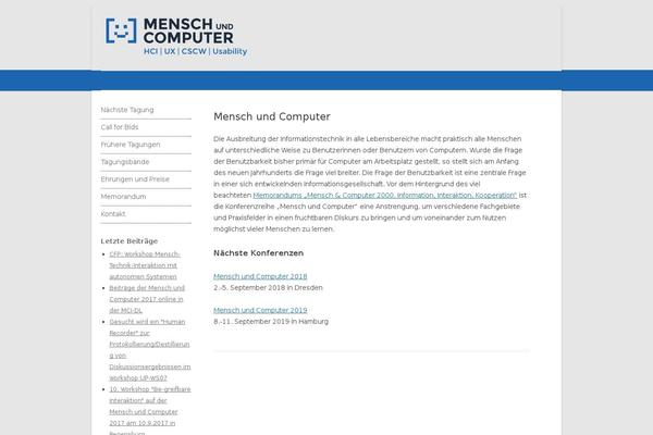 mensch-und-computer.de site used Menschundcomputer