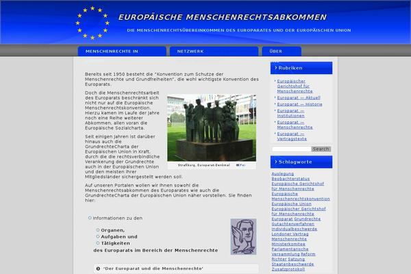 menschenrechtsabkommen.eu site used Europamenschenrechte