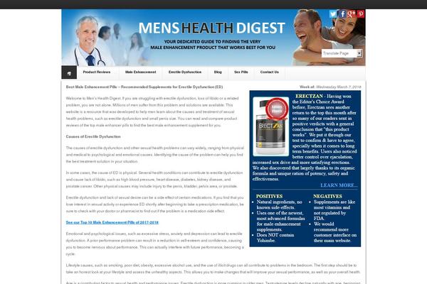 menshealthdigest.org site used Newsroll