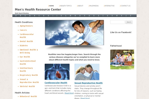 menshealthresourcecenter.com site used Menshealthnetwork