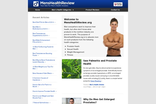 menshealthreview.org site used Magazinews