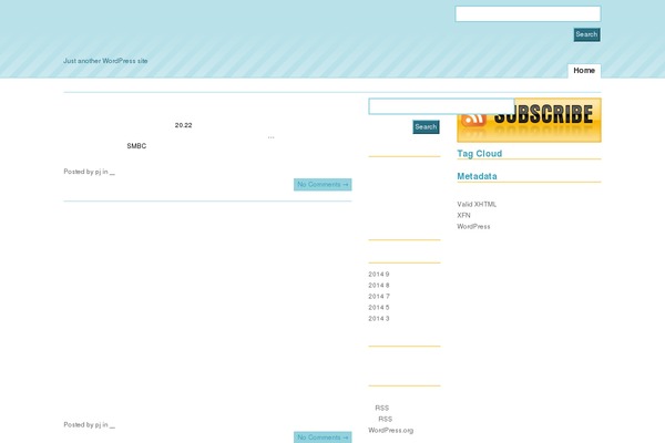 Padangan theme site design template sample