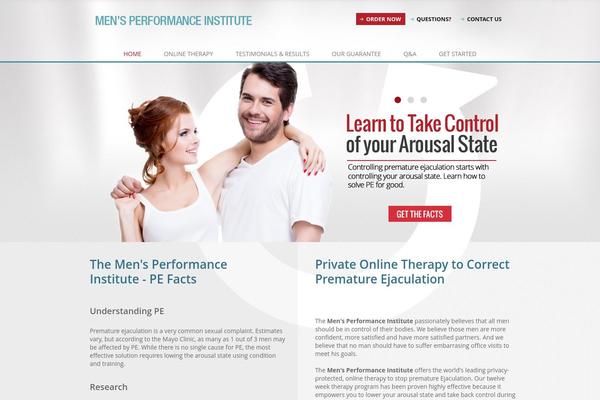 mensperformanceinstitute.com site used Mpi