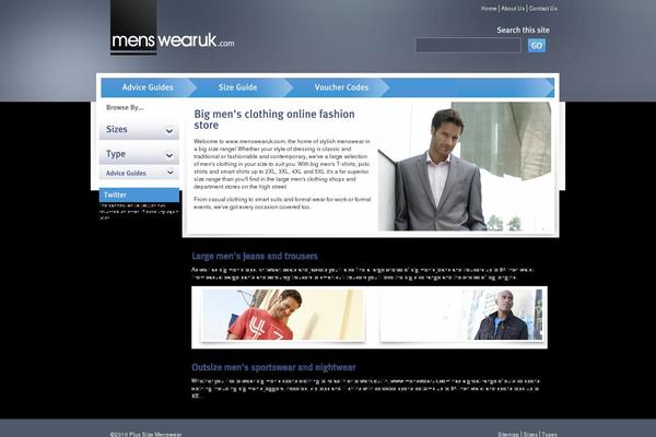 menswearuk.com site used Jdw