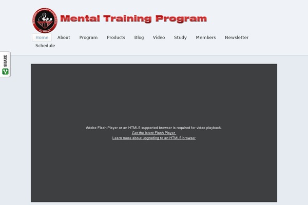 mentaltrainingprogram.com site used Simplicity