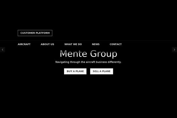 mentegroup.com site used Mente