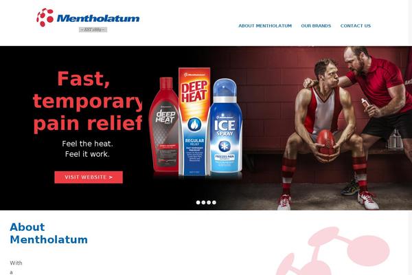 mentholatum.com.au site used Mentholatum2022