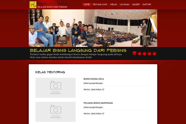 mentoringbisnis.com site used Mentoringv20