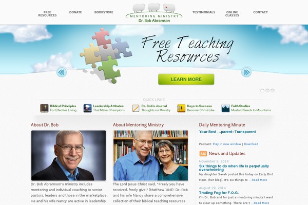 mentoringministry.com site used Mentoring-ministry
