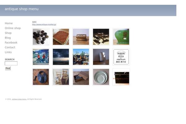 Barthelme theme site design template sample