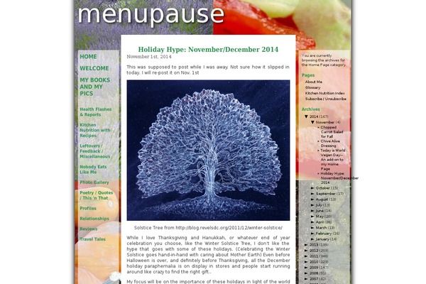 menupause.info site used Menupause