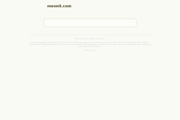 meonit.com site used Eleven40
