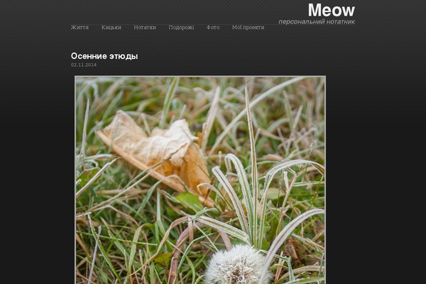 meow.kiev.ua site used Meow