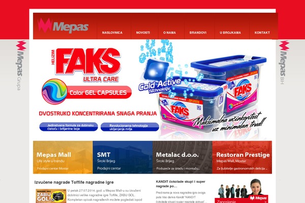 mepas.net site used Mepas