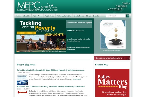 mepconline.org site used Hopepolicy