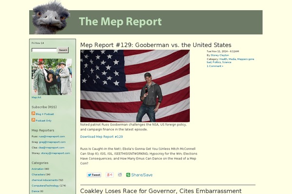 mepreport.com site used Mep