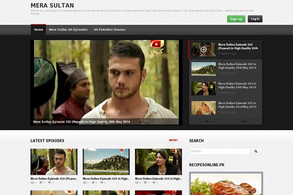 merasultan.pk site used Dramasonline