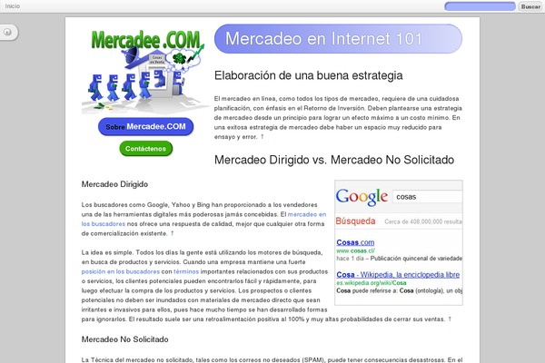mercadee.com site used Wemarketyourdotcom