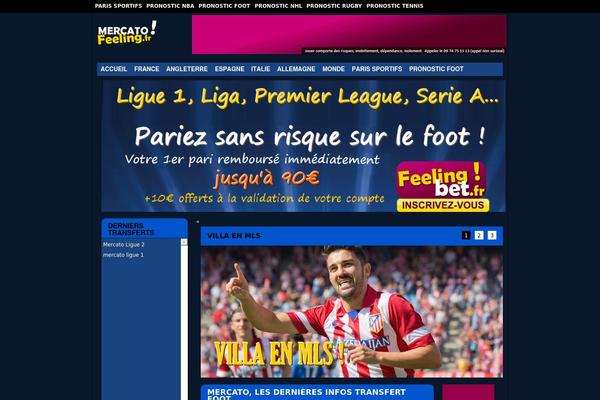 mercatofeeling.com site used Wp-footballfeeling-generic