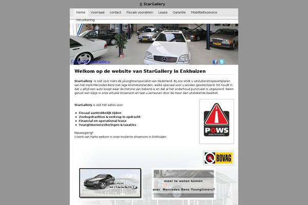 mercedes-youngtimer.nl site used Stargallery