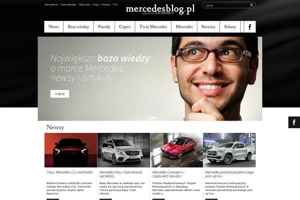 mercedesblog.pl site used Mercedesblog