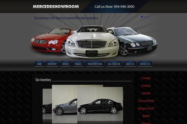 mercedeshowroom.com site used Mercedes