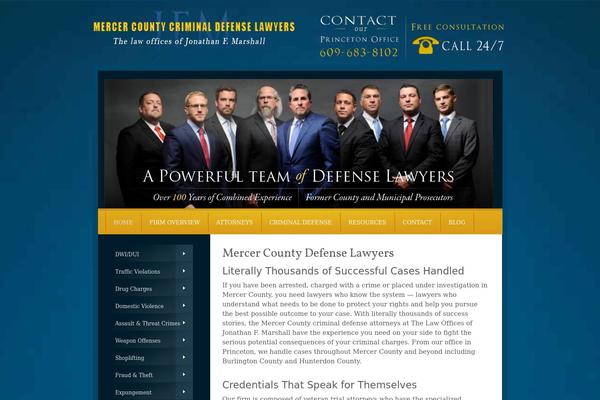 mercercountycriminallawyer.com site used Mdc-child-theme