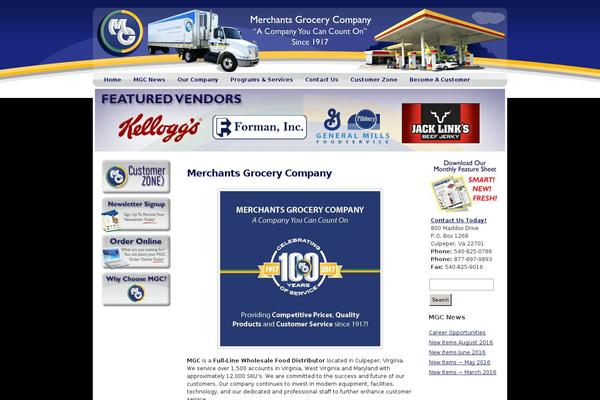 merchants-grocery.com site used Kanter