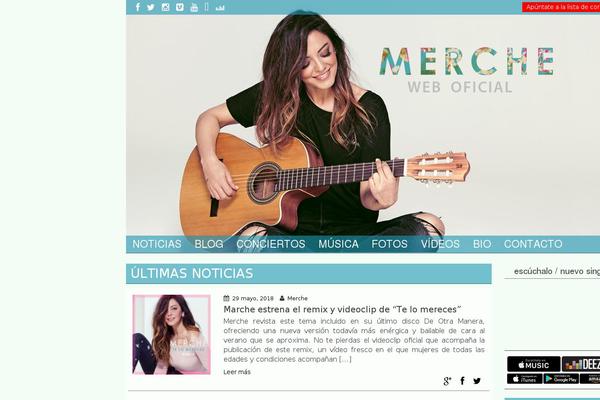 mercheweb.com site used Merche