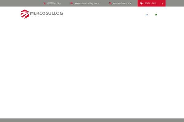 Transcargo-child theme site design template sample