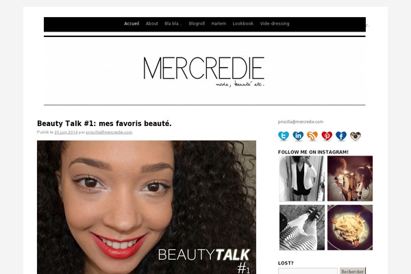 mercredie.com site used Mercredie