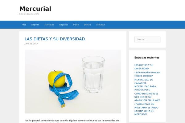 GeneratePress theme site design template sample