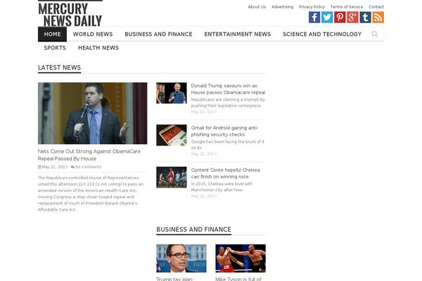mercurynewsdaily.com site used Mercurynewsdaily