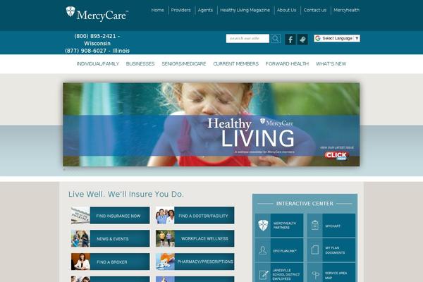 mercycarehealthplans.com site used Mercy_care