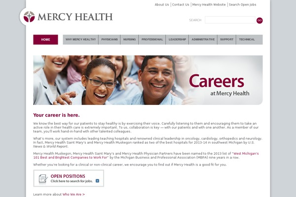 Mercy WordPress theme, websites list used Mercy theme Mercy theme websites examples