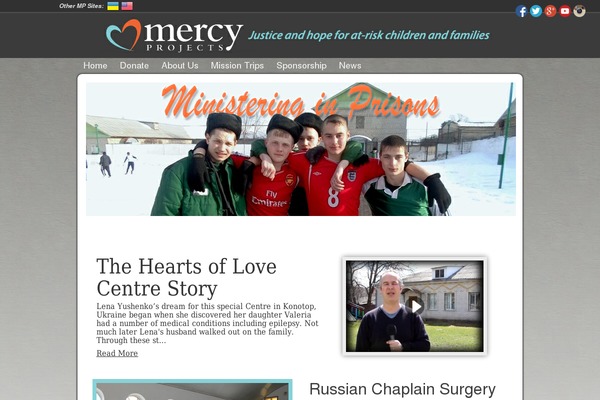 mercyprojects.co.uk site used Mercyb110