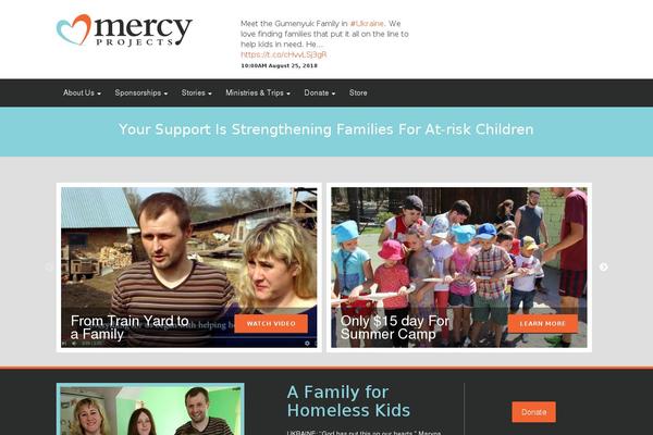 mercyprojects.com site used Mercyprojects