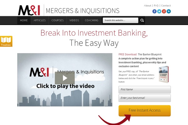 mergersandinquisitions.com site used Anatta-theme