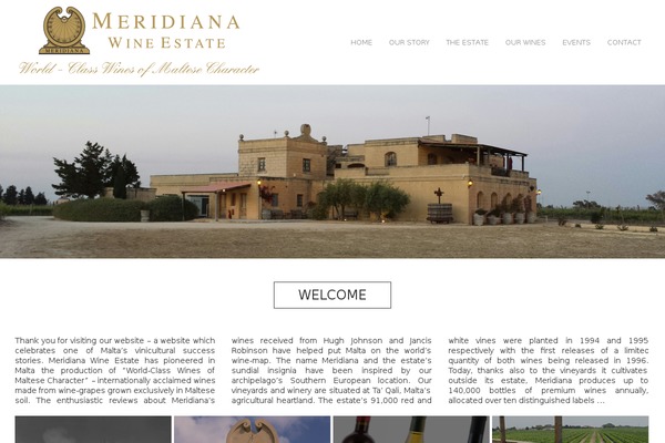 meridiana.com.mt site used Meridiana