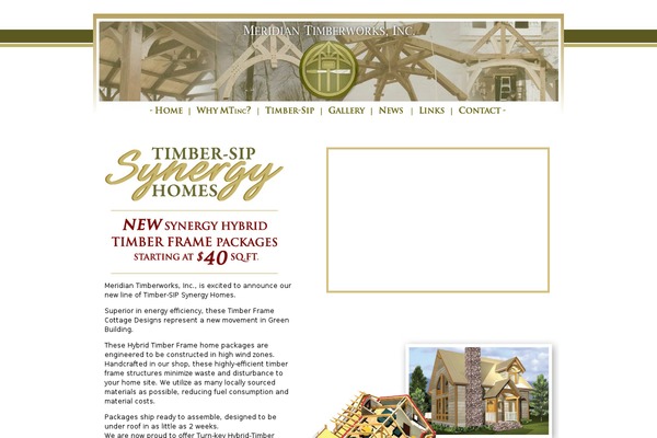 meridiantimberworks.com site used Meridiantimberworks