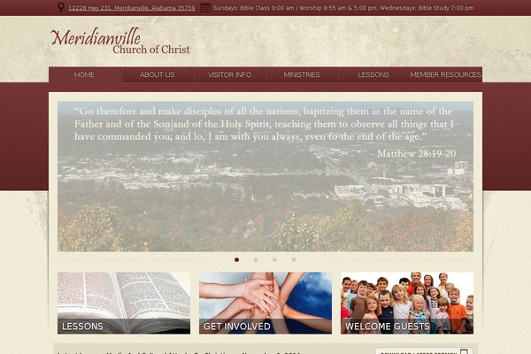 Moses theme site design template sample