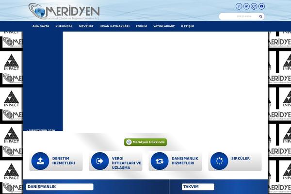 meridyendenetim.com site used Medanis