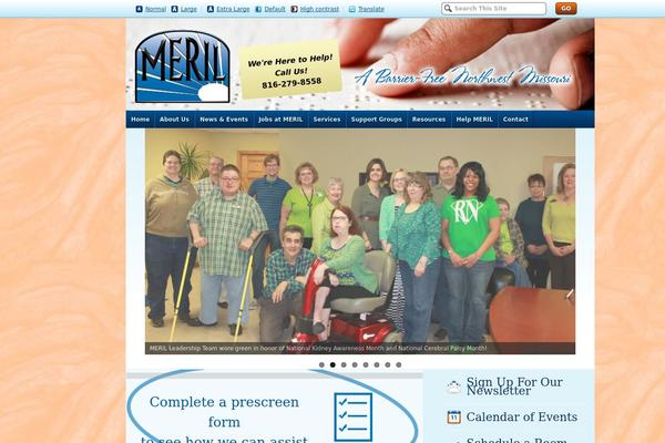 meril.org site used Meril