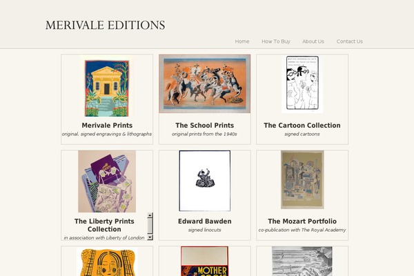 merivaleeditions.com site used Merivale